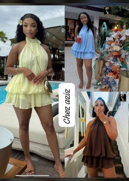 Robe d'été évasée chic