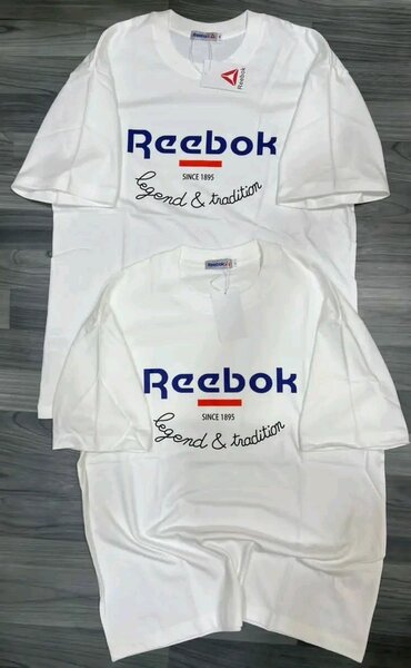 T-shirt Reebok blanc