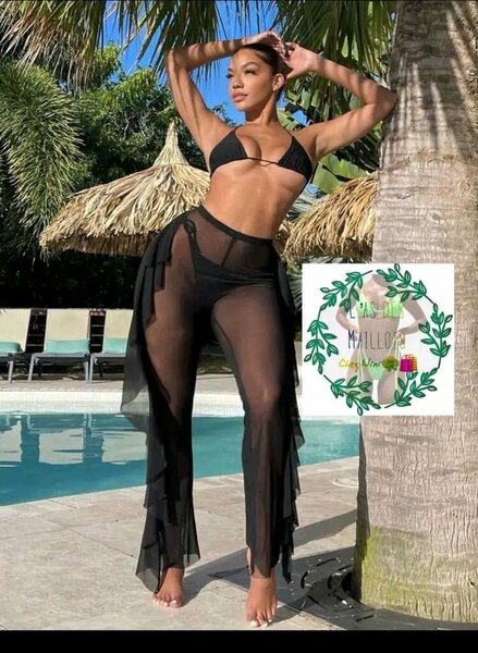 Bikini échancré jaune tendance