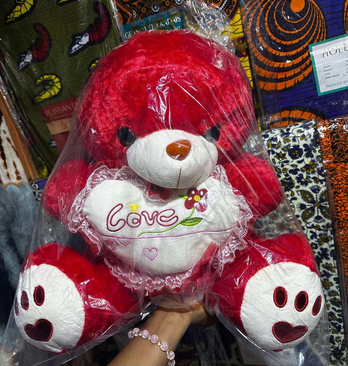 Peluche Ours d'Amour