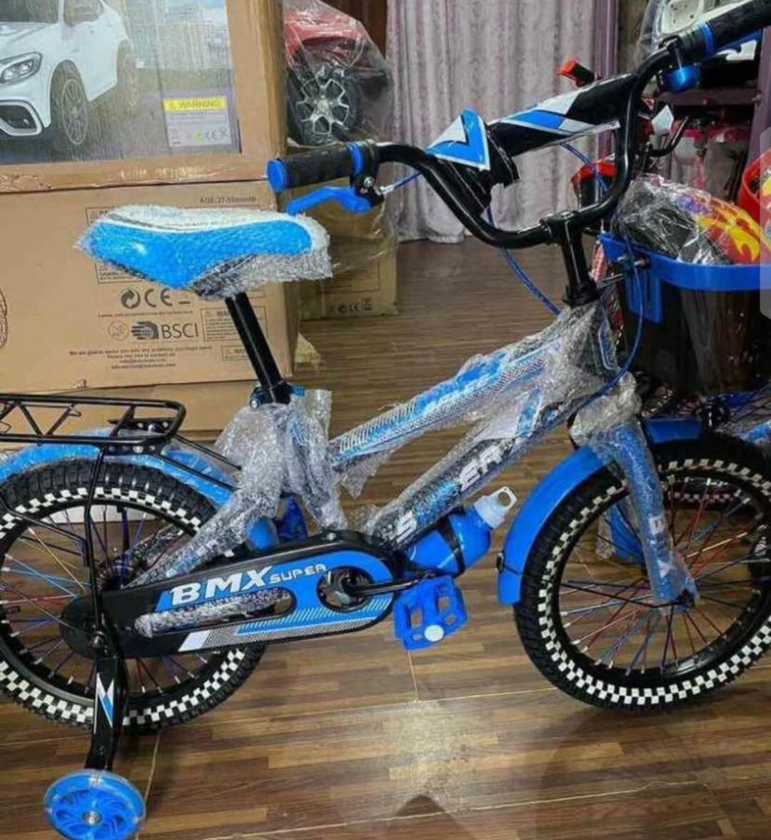 Vélo enfant BMX multicolore