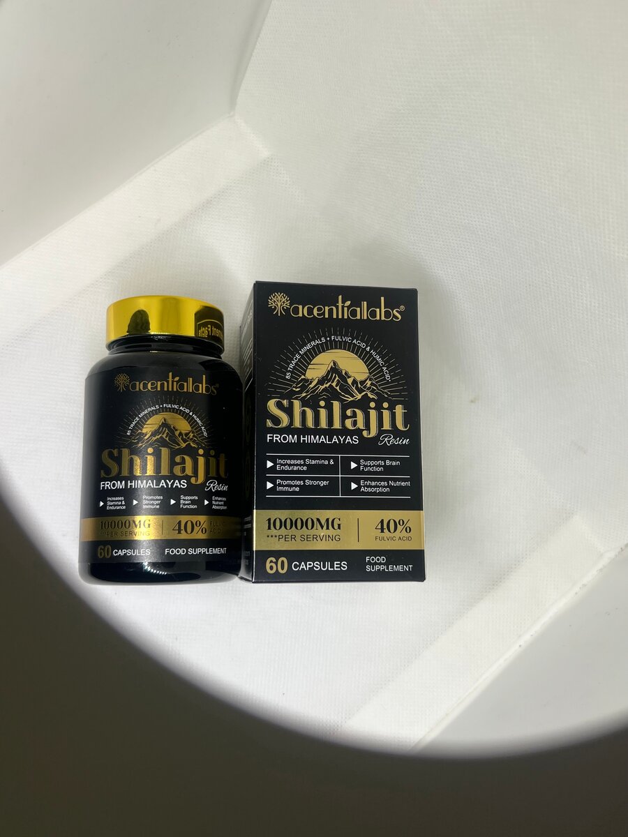 Acentialabs Shilajit - Énergie Pure