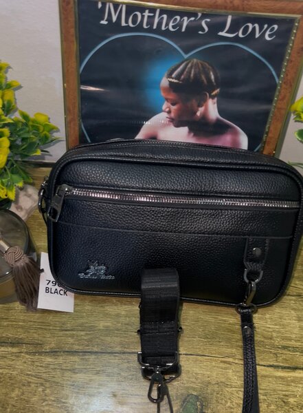 Sacoche en cuir élégant