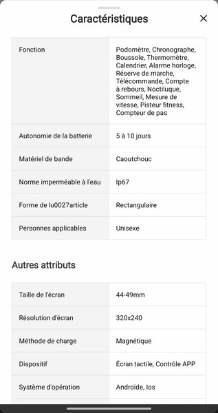 Montre Connectée C20Pro