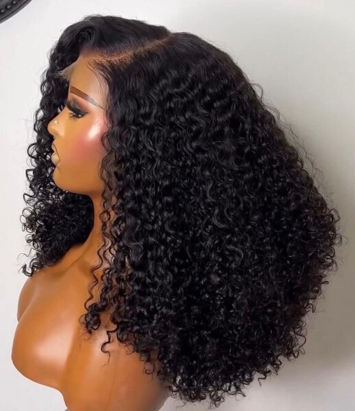 Perruques cheveux humains ondulés