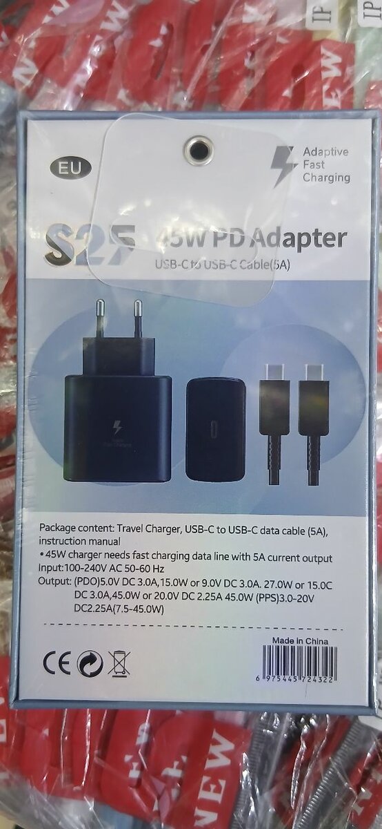 45W PD USB-C Charger Adapter