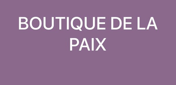 Boutique de la paix