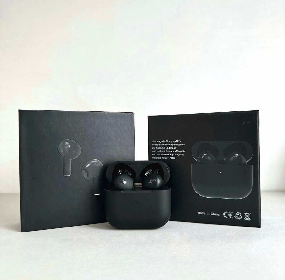 Écouteurs sans fil avec boîtier