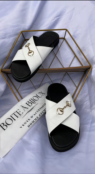 Sandales en cuir pour homme