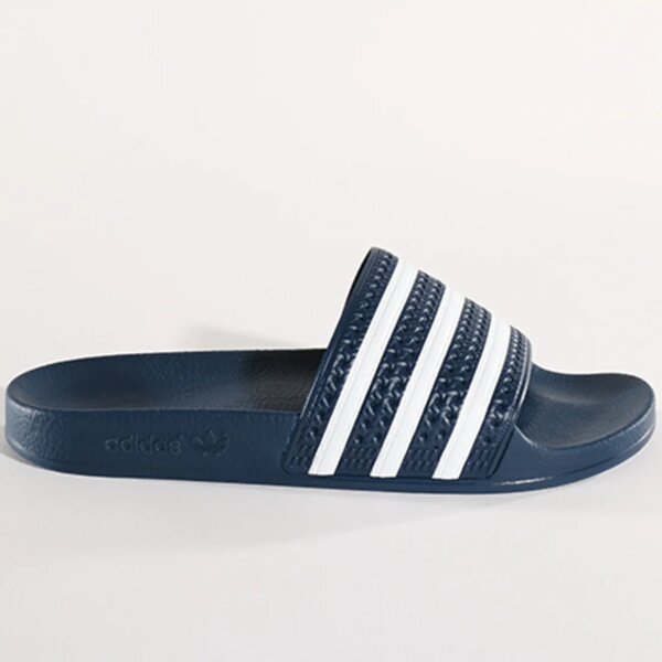Adidas slide bleu marine