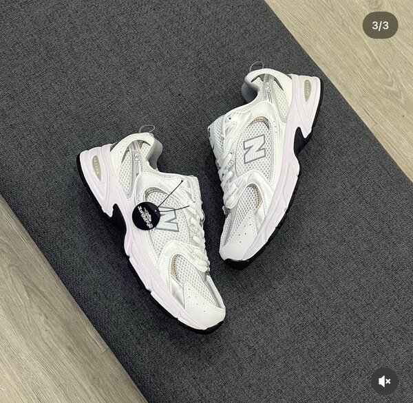 Baskets blanches confort