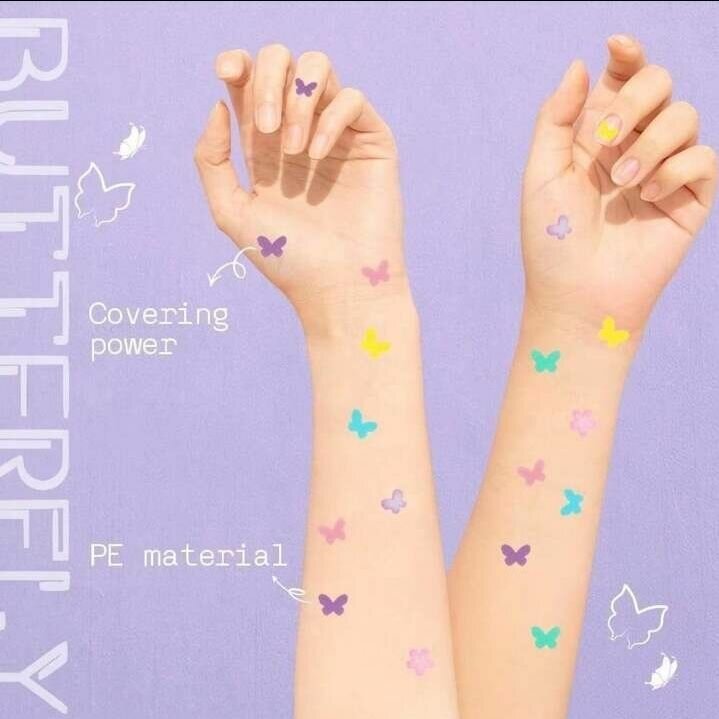 60Patch anti-acné papillon