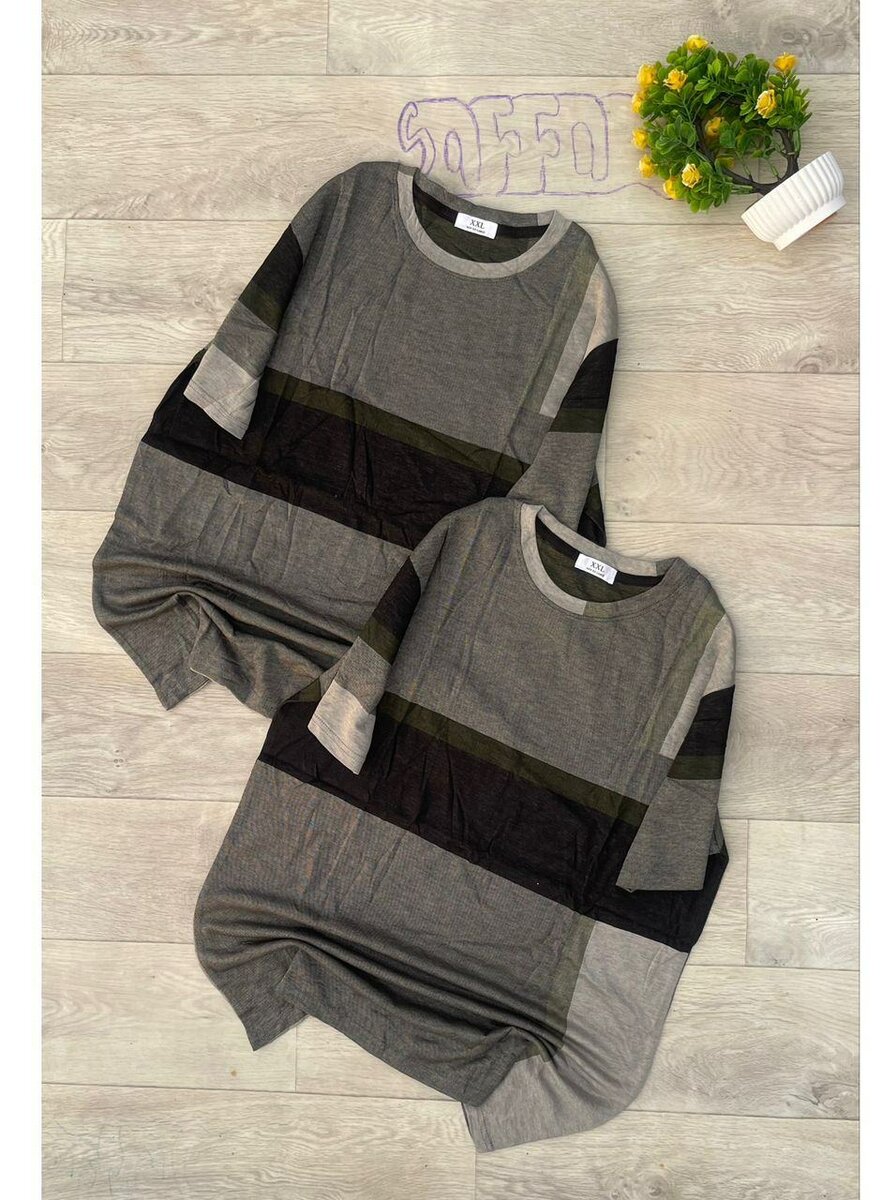 T-shirts rayés assortis unisexes