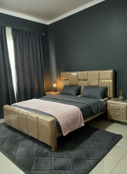 Lit Double Moderne Rembourré