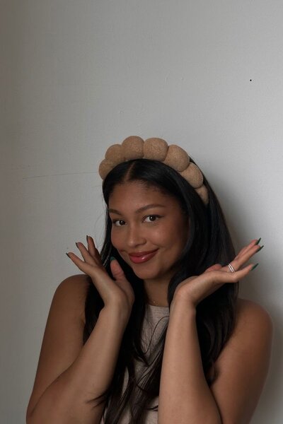 Serre-tête rembourré élégant