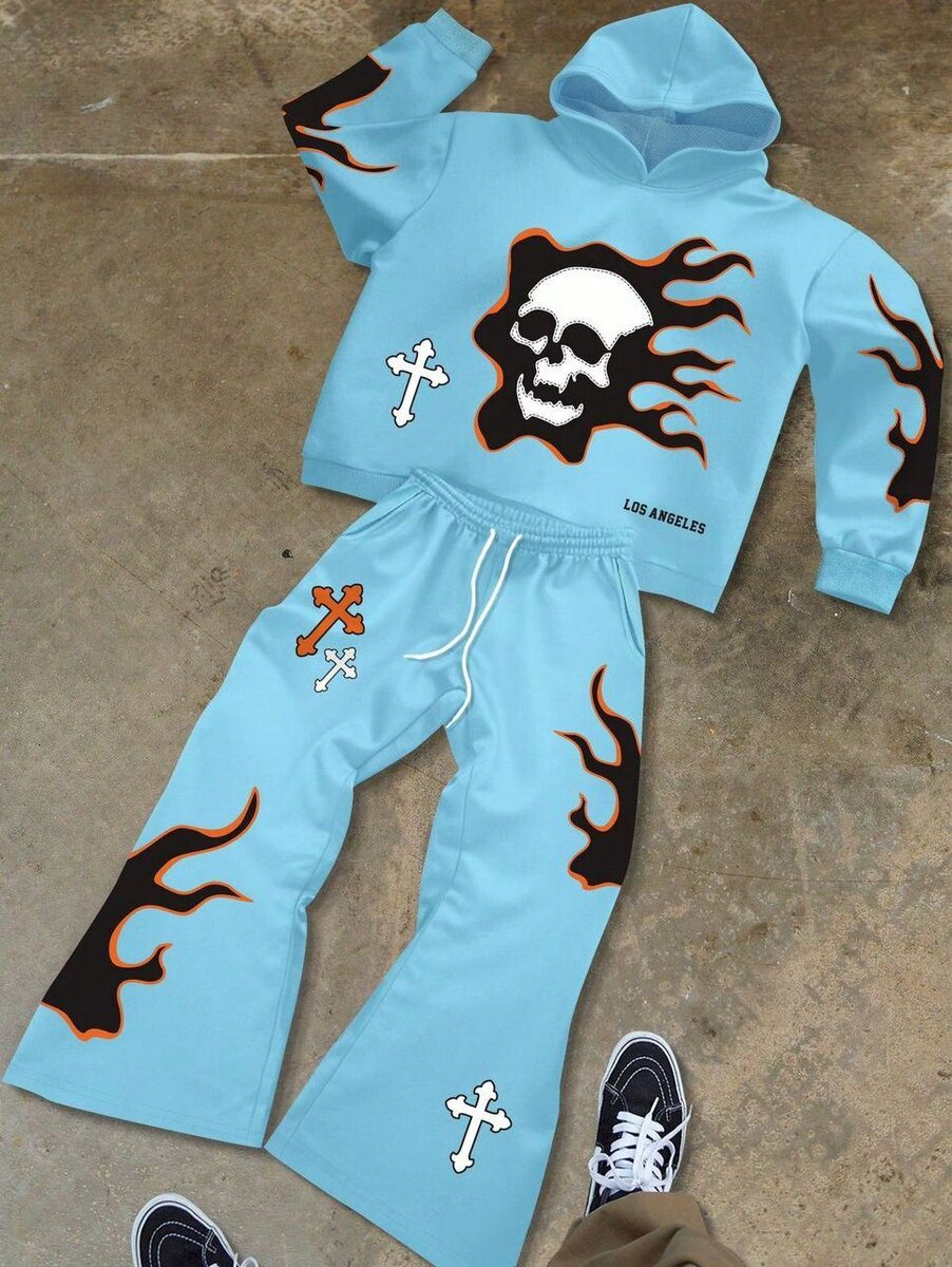 Ensemble streetwear imprimé