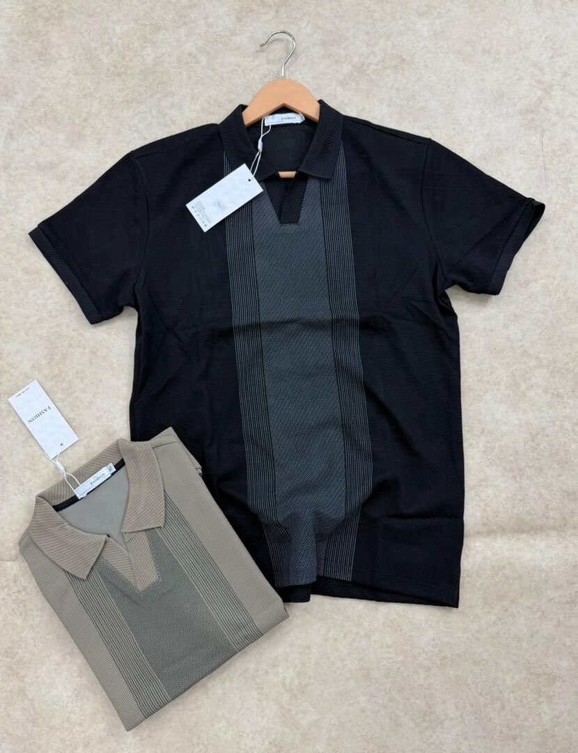 Polo en tricot élégant homme