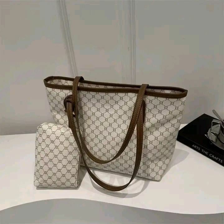 Sac cabas grande avec pochette