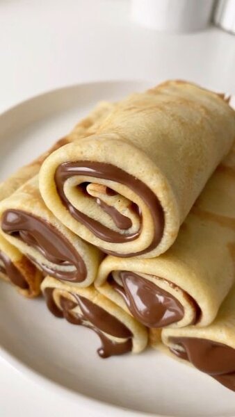 Crêpes au Chocolat Délicieuses