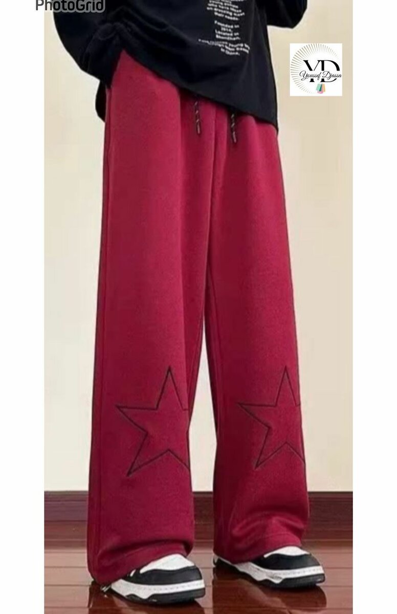 Pantalons larges décontractés