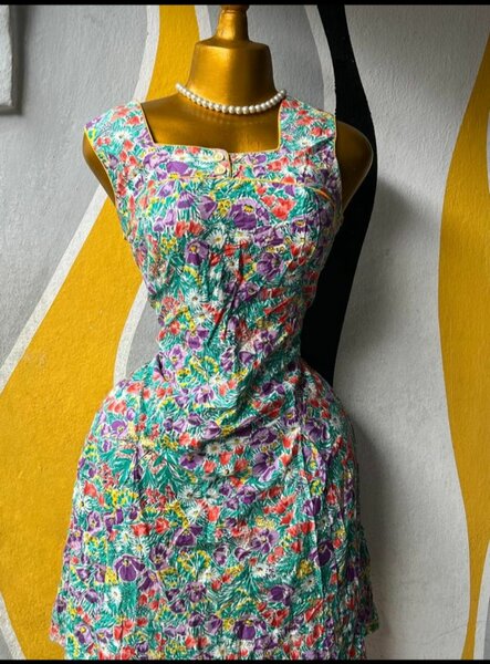 Robe Florale Évasée Élégante