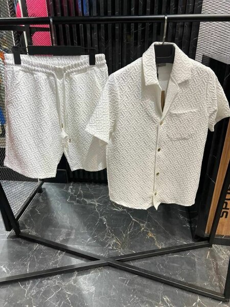 Set d'été blanc texturé