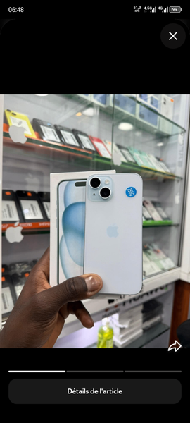 Smartphone Apple dernière génération