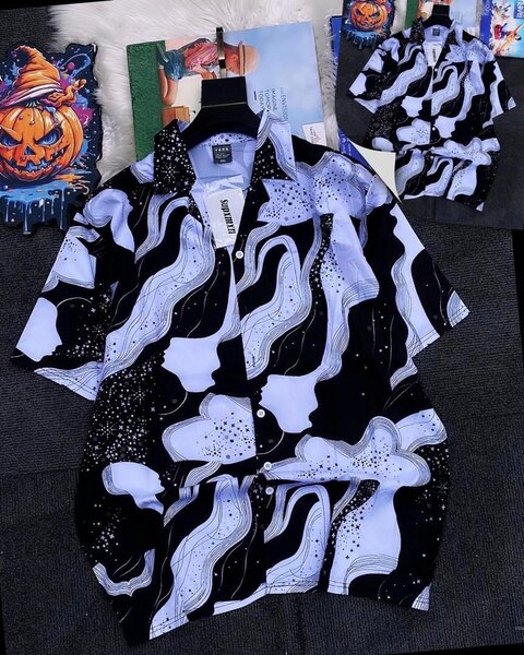 Abstract Print Shirt