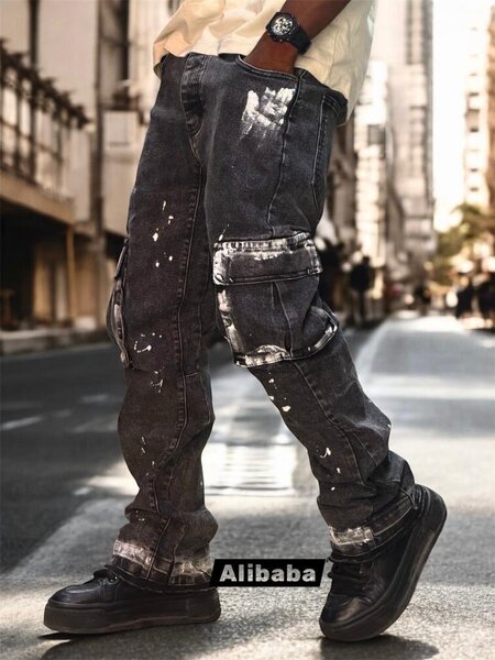 Jean cargo homme stylé