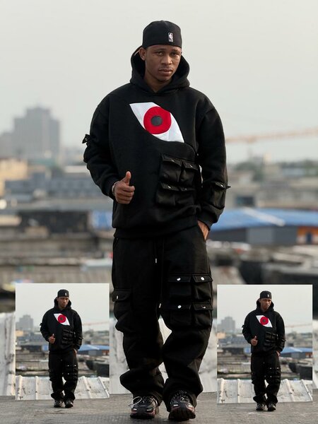 Ensemble survêtement cargo homme