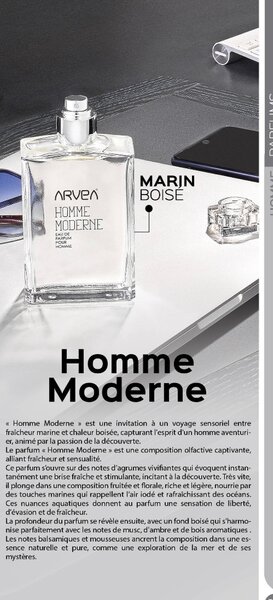 Parfum homme moderne ARVEA