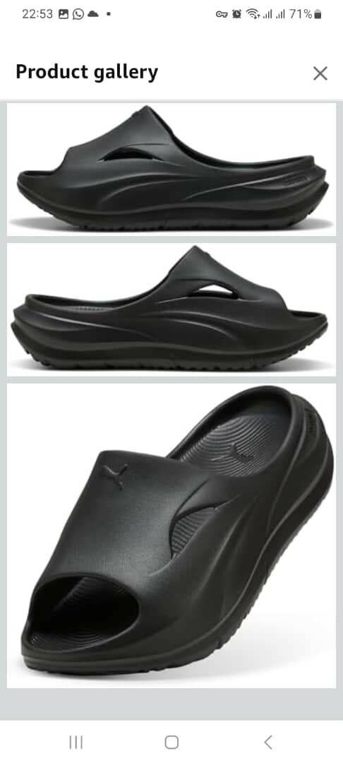 Sandales de sport légères noir