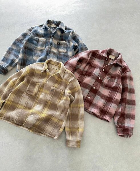 Chemise à carreaux pour homme