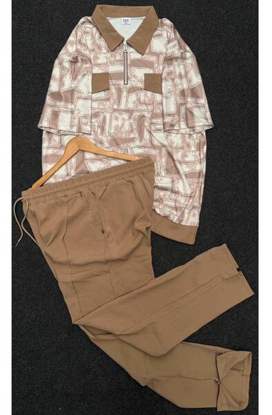 Ensemble homme survêtement imprimé