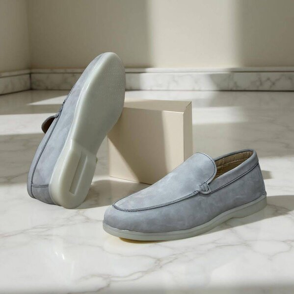 Mocassins élégants en cuir