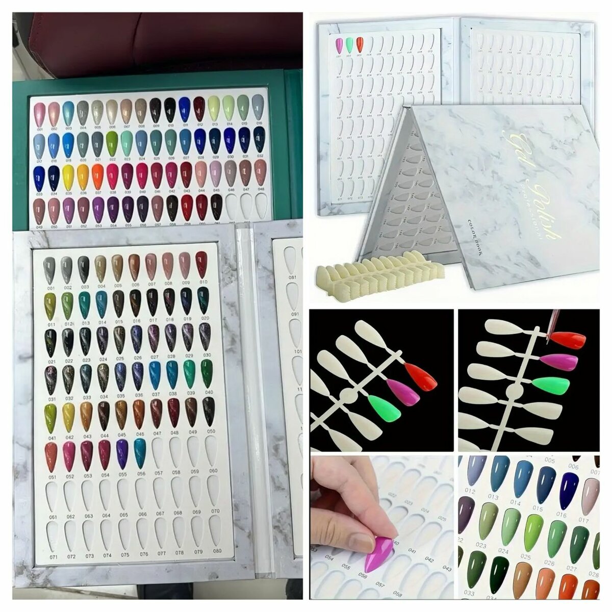 Palette de Présentation Vernis