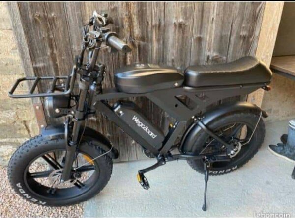 Vélo Électrique Pliable Waboord - Noir