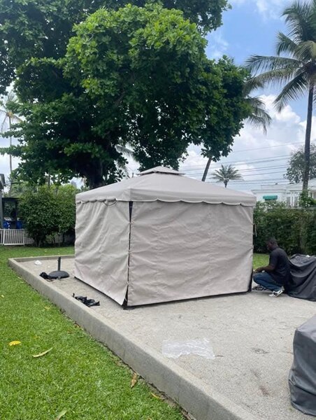 Tente de jardin durable