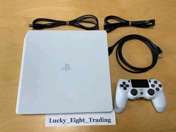 Console PS4 Slim Blanc