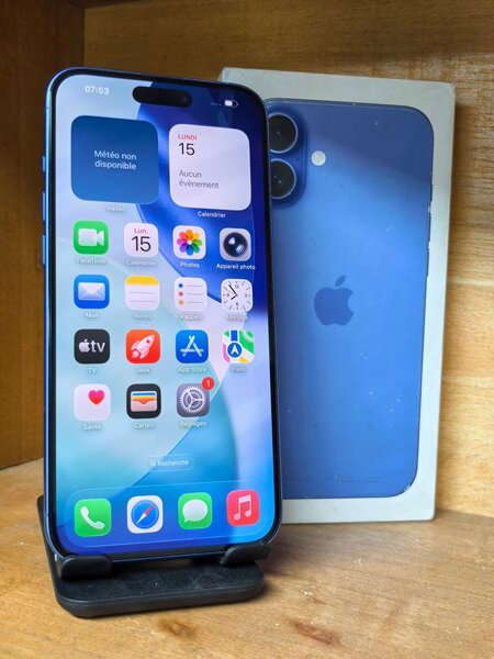 Smartphone Apple Bleu Dernier Modèle