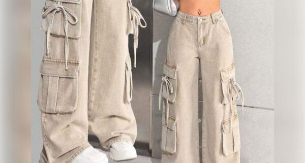 Pantalons Cargo Décontractés Femme