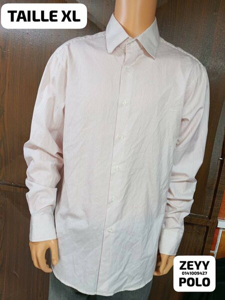 Chemise homme manches longues