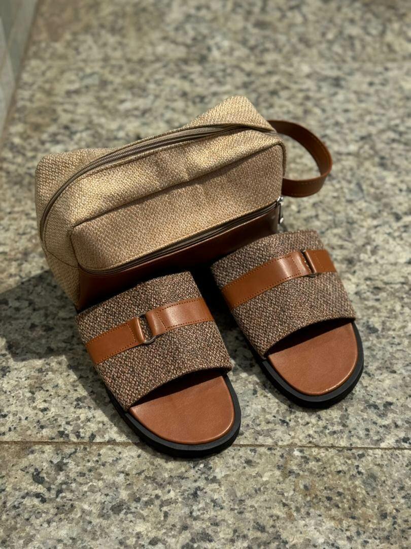 Sandales en cuir élégant