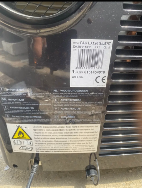 Climatiseur Olimpia Splendid PAC EX120 SILENT