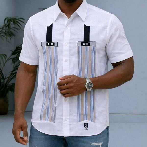 Chemise homme manche courte