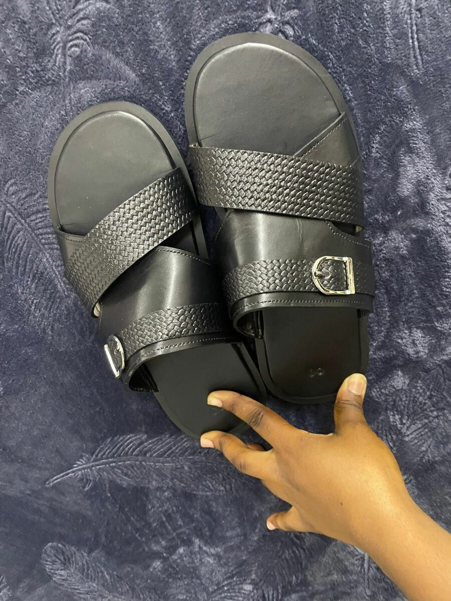 Sandales en cuir pour homme