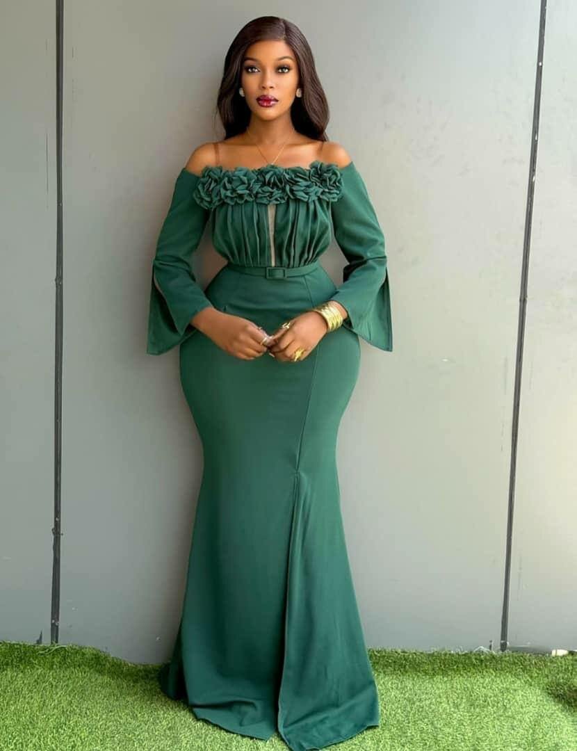 Robe longue élégante soirée