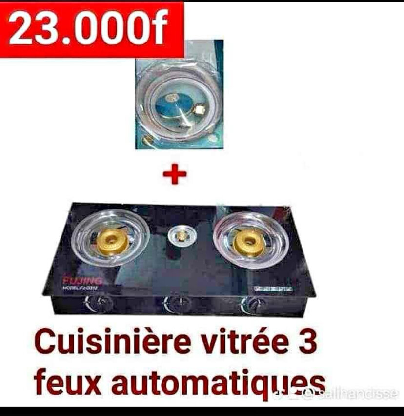 Cuisinière vitrée