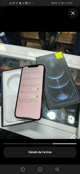 IPhone 12 pro max 256 go