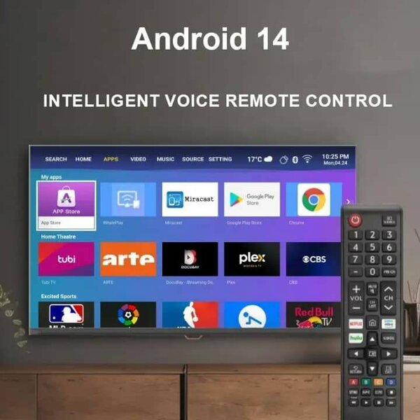 Smart TV 4K Android 14